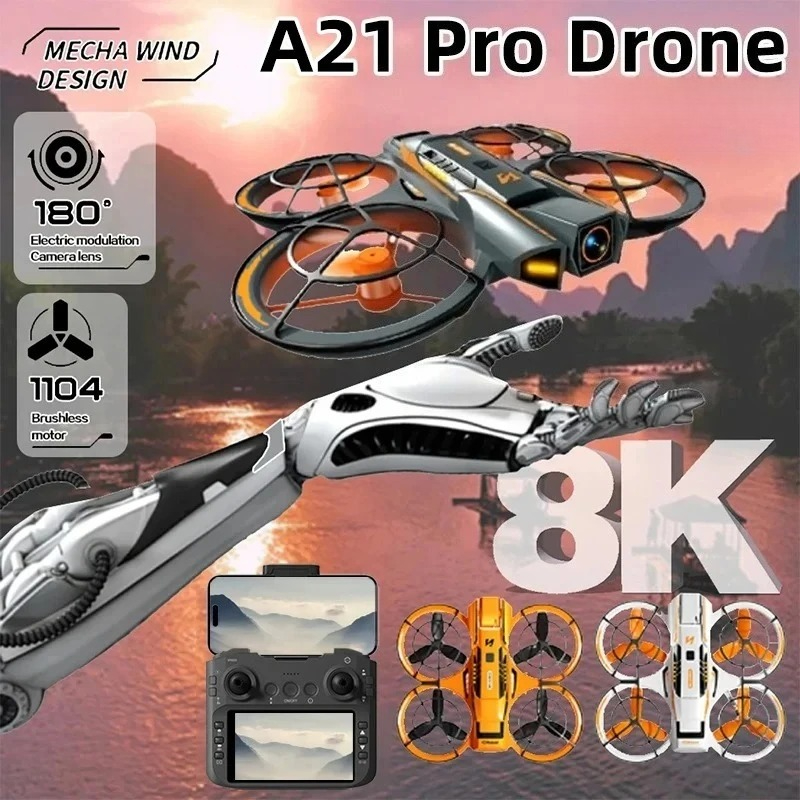 Original A21 Pro Drone 4K Prof - Drone Multispectral 评论和价格