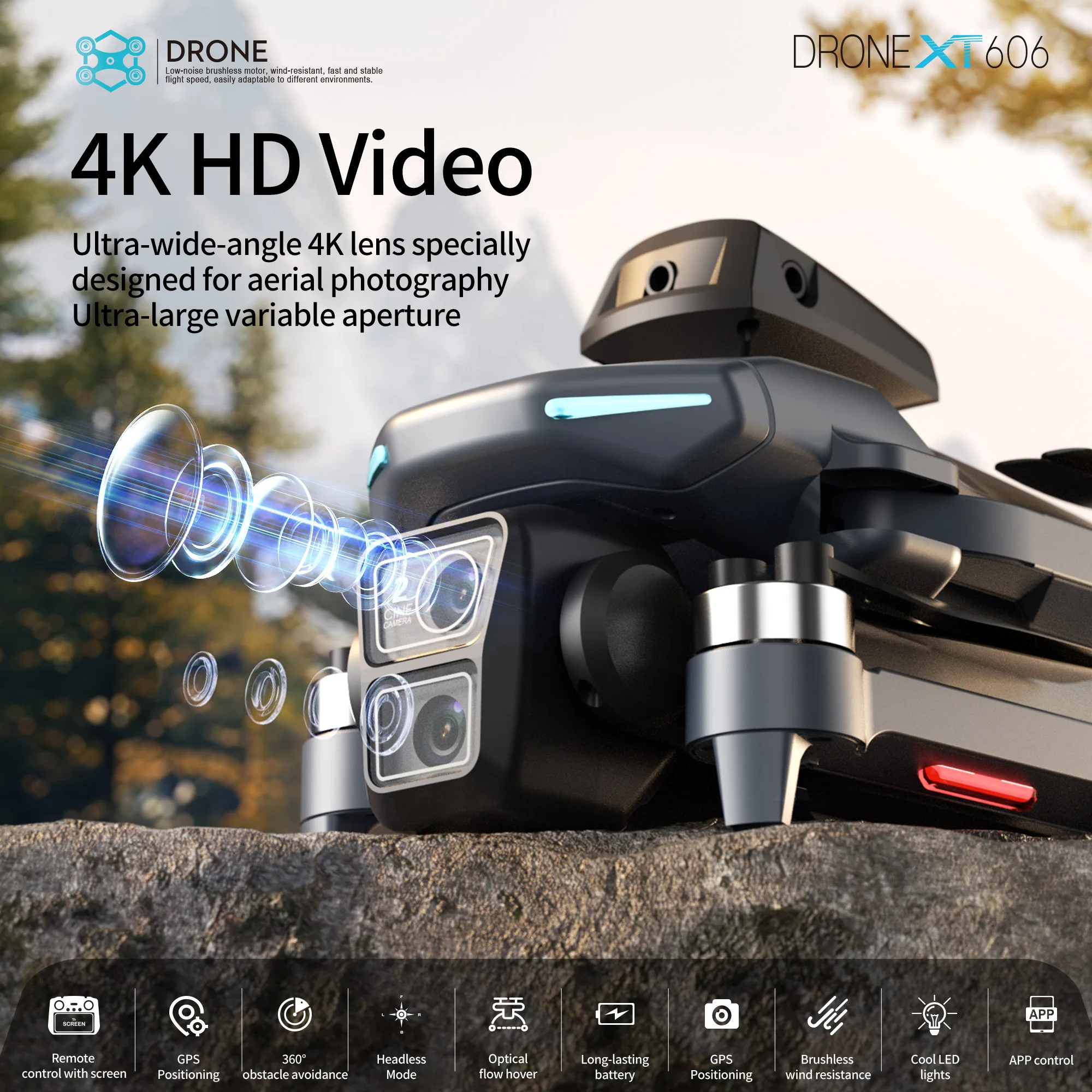 Original XT606 MAX GPS Drone 4 - Drone Multispectral 评论和价格