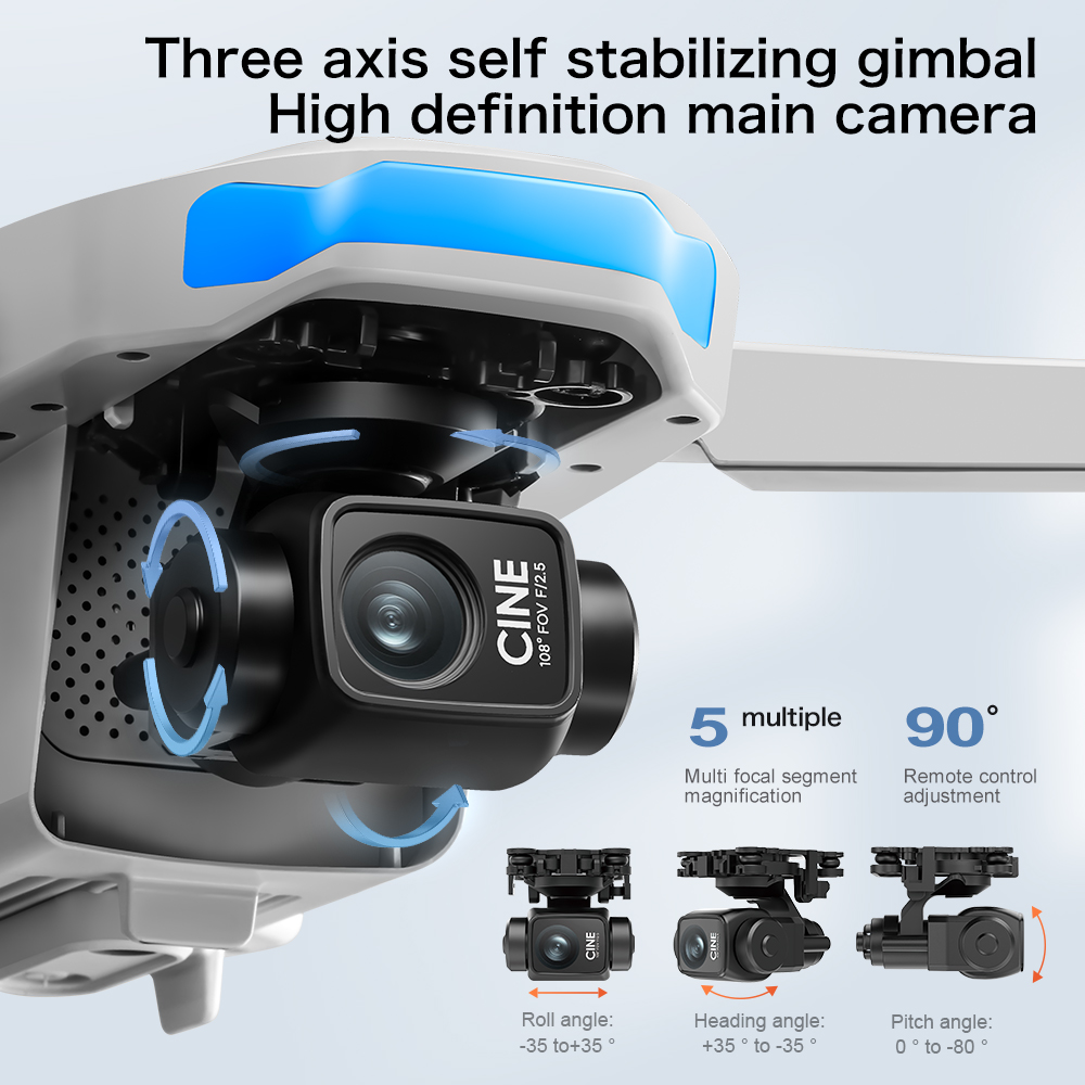 S-X1 MAX GPS Drone with 3-Axis - Drone Thermal Imaging 评论和价格