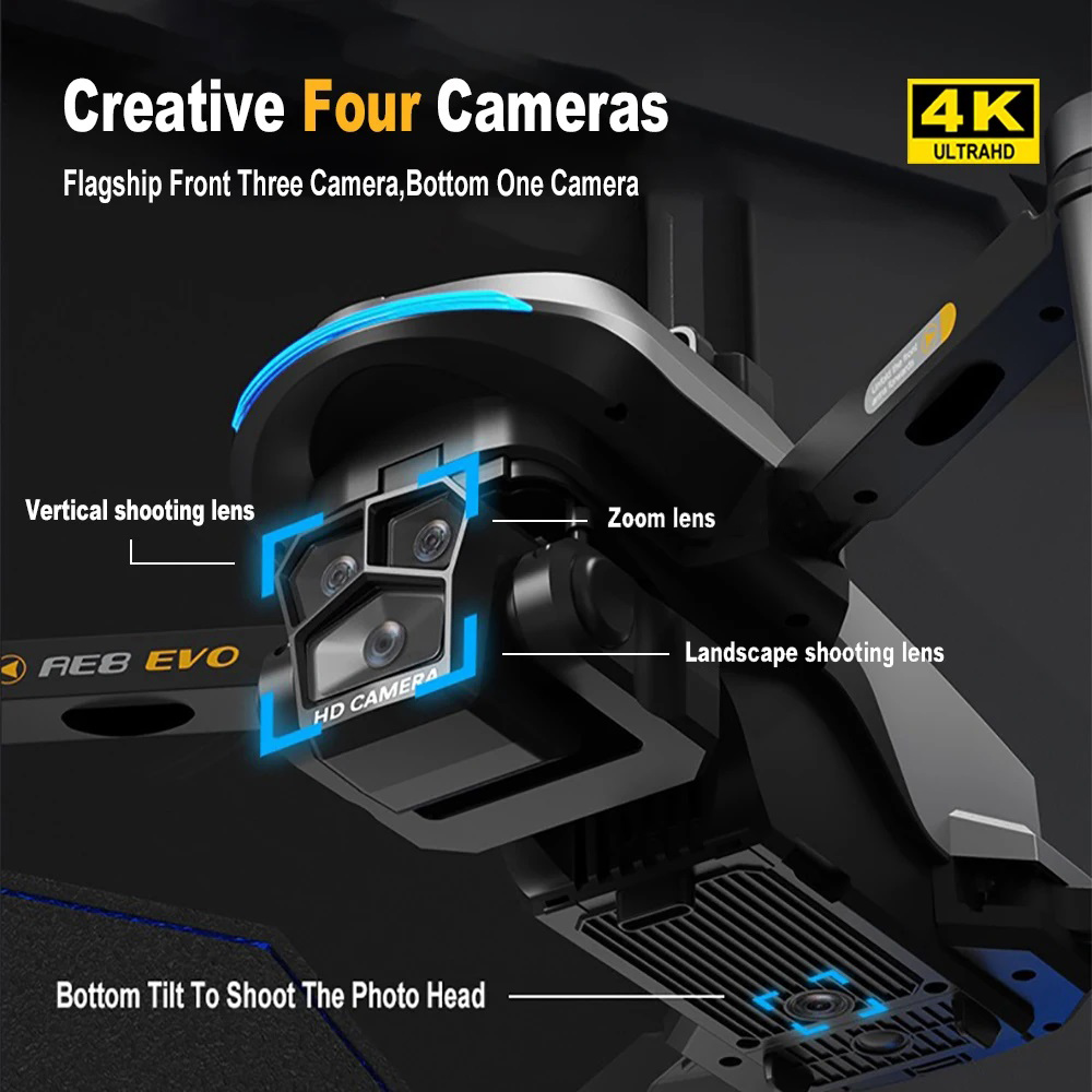 AE8 EVO Drone GPS 8K Professio - Drone Photogrammetry 评论和价格